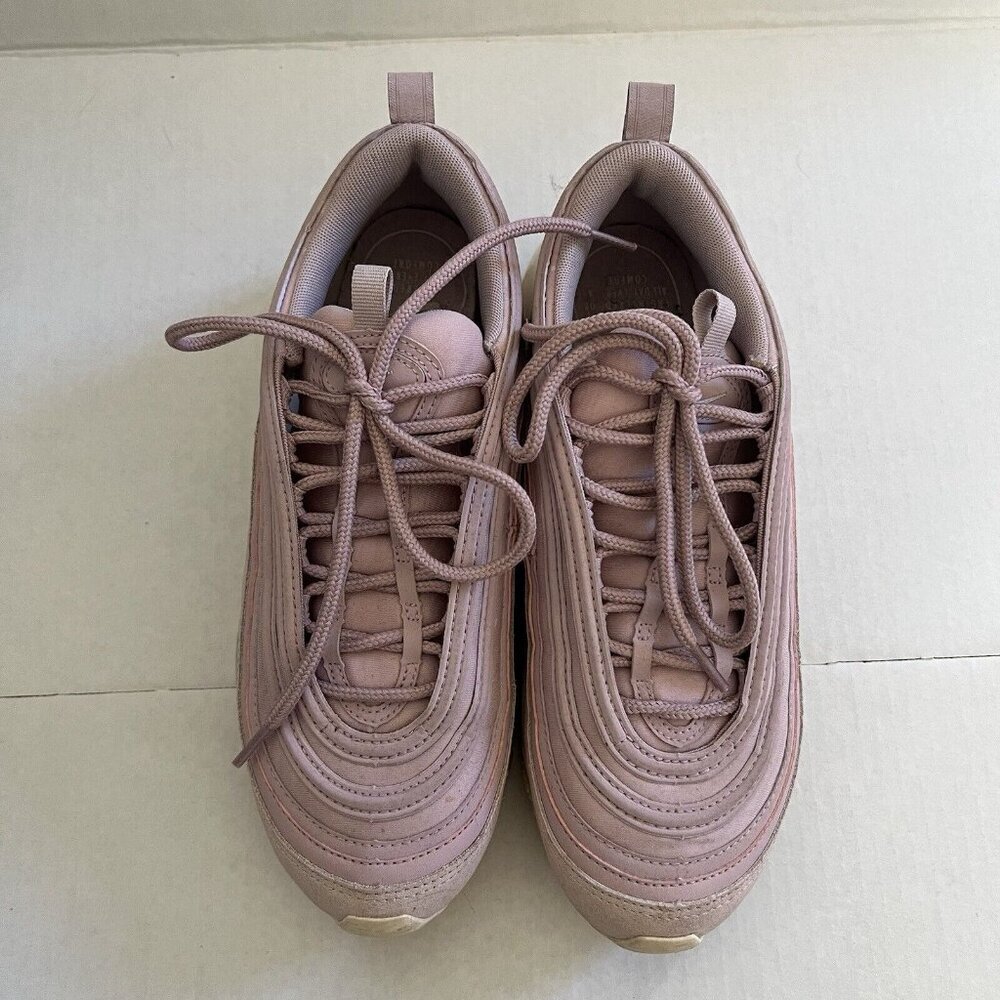 Nike Air Max 97 Premium Womens Size 7.5 Pink Athletic Shoes Sneakers 917646-500 - Picture 10 of 12